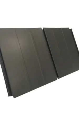 Actieprijs ArcelorMittal Damwandplaat RS500 Mat Zwart - Lengte 405 cm